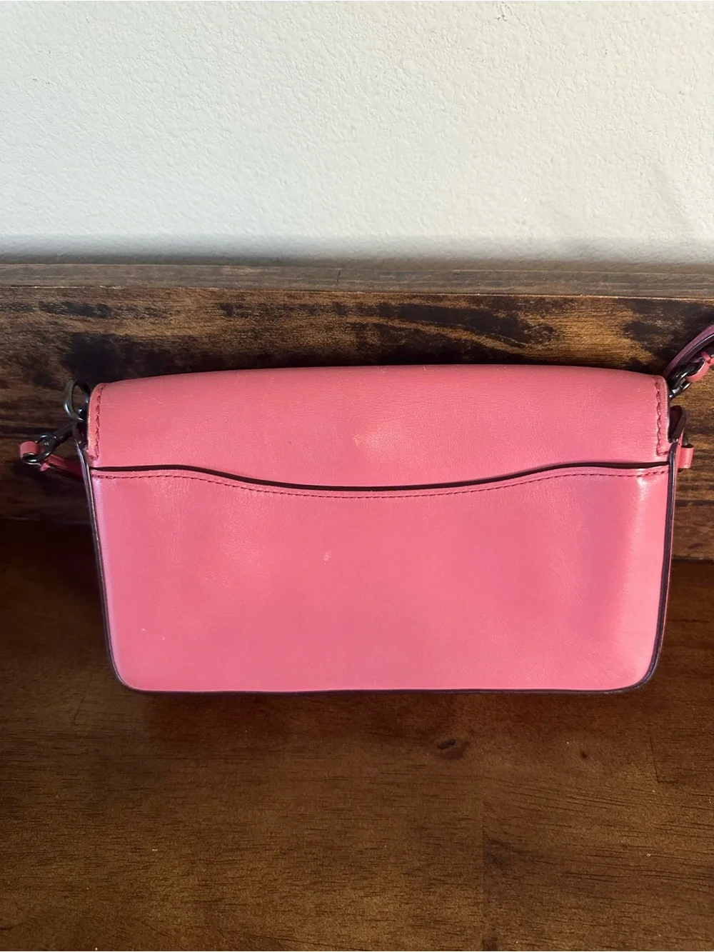 Coach 1941 Dinky Dahlia Pink Crossbody Clutch Bag